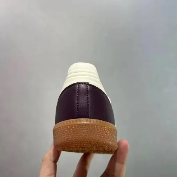 Adidas Samba OG Sneakers – Maroon / Cream White / Gum Sole (Women’s 7.5) - Picture 6 of 7